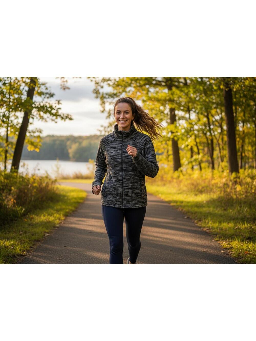 New Women's Columbia Gray and Black Patterned Zip-Up Jacket Size Medium